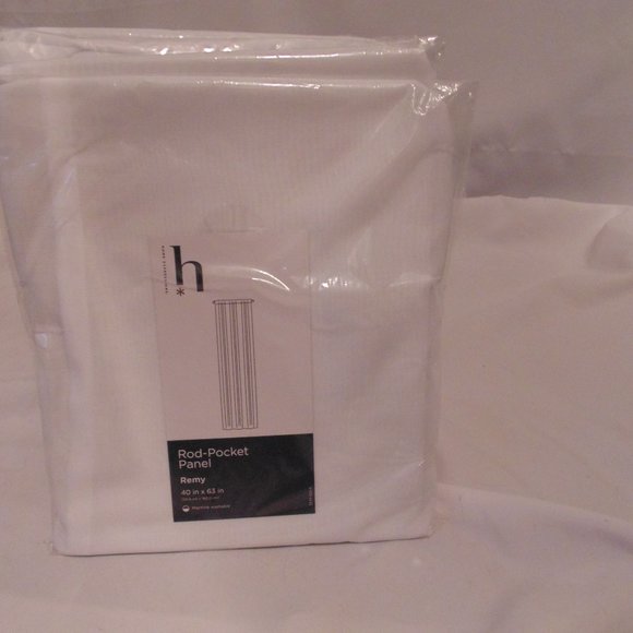 QTY 4-Room Essentials Sheer Curtain Remy Rod Pocket Panels 40x63 - Picture 1 of 4